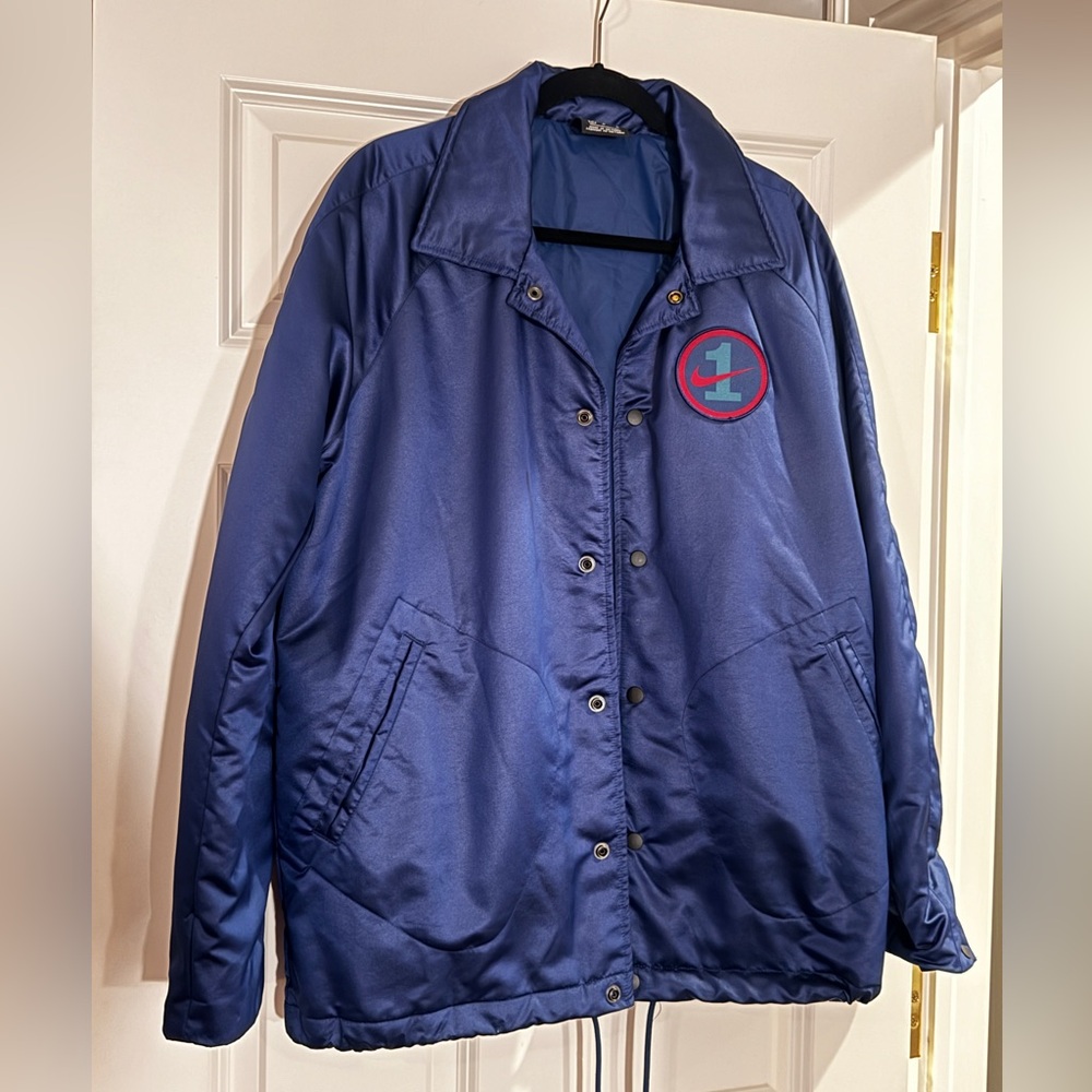 Nike Navy Satin Blue Men's Jacket